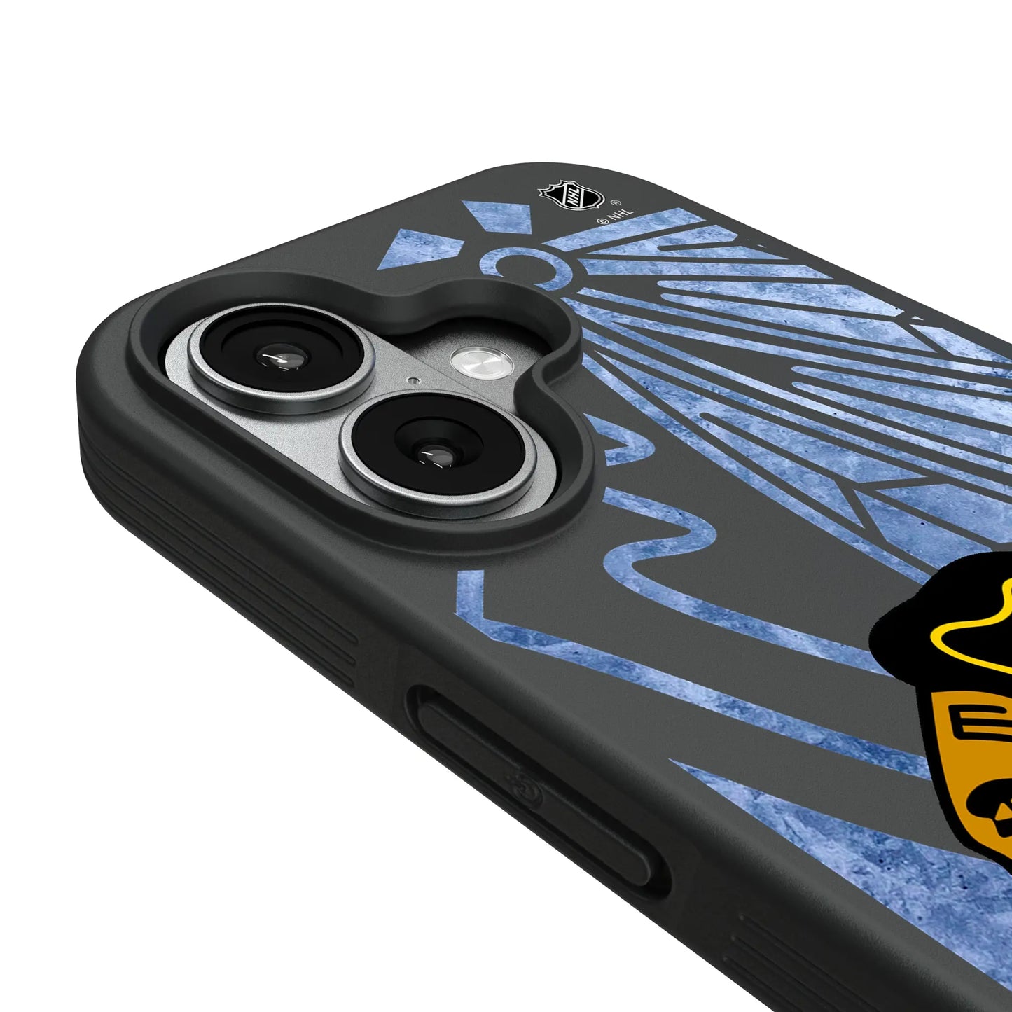 Chicago Blackhawks Ice Tilt Bump Phone Case for Apple iPhone