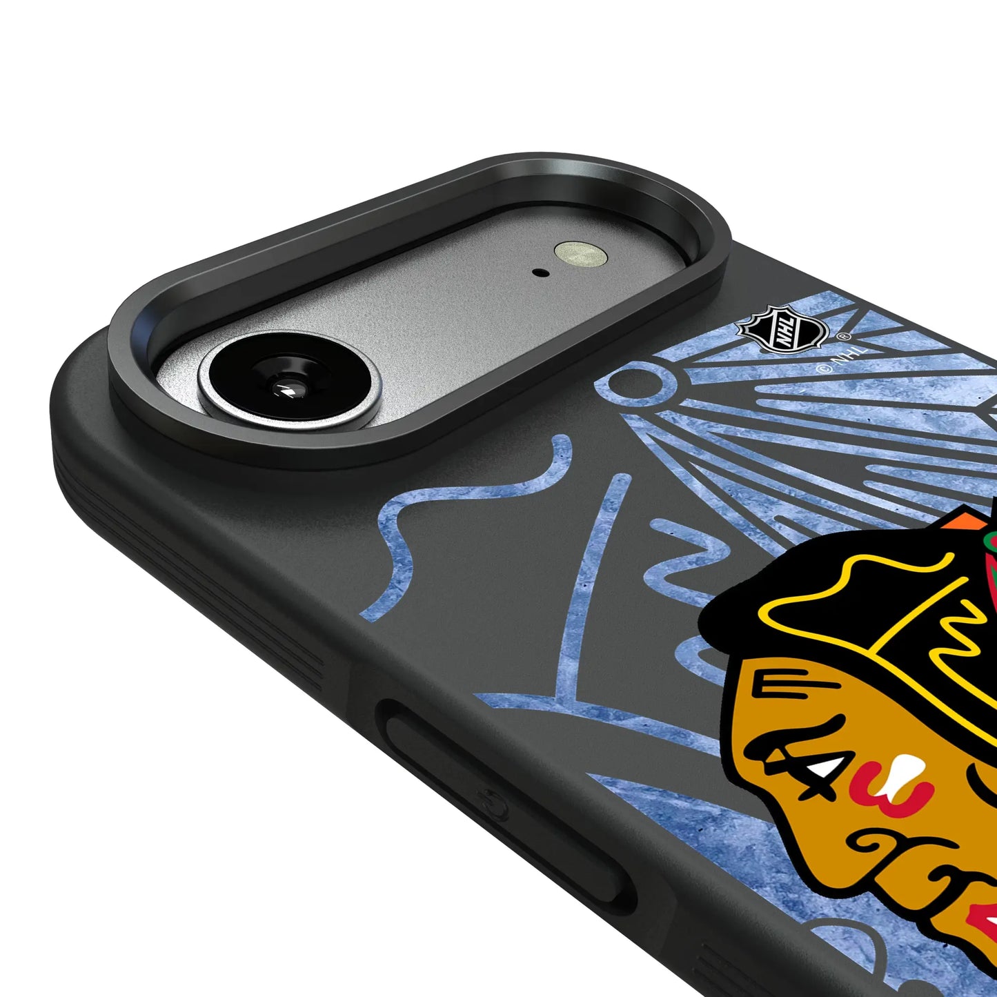 Chicago Blackhawks Ice Tilt Bump Phone Case for Apple iPhone
