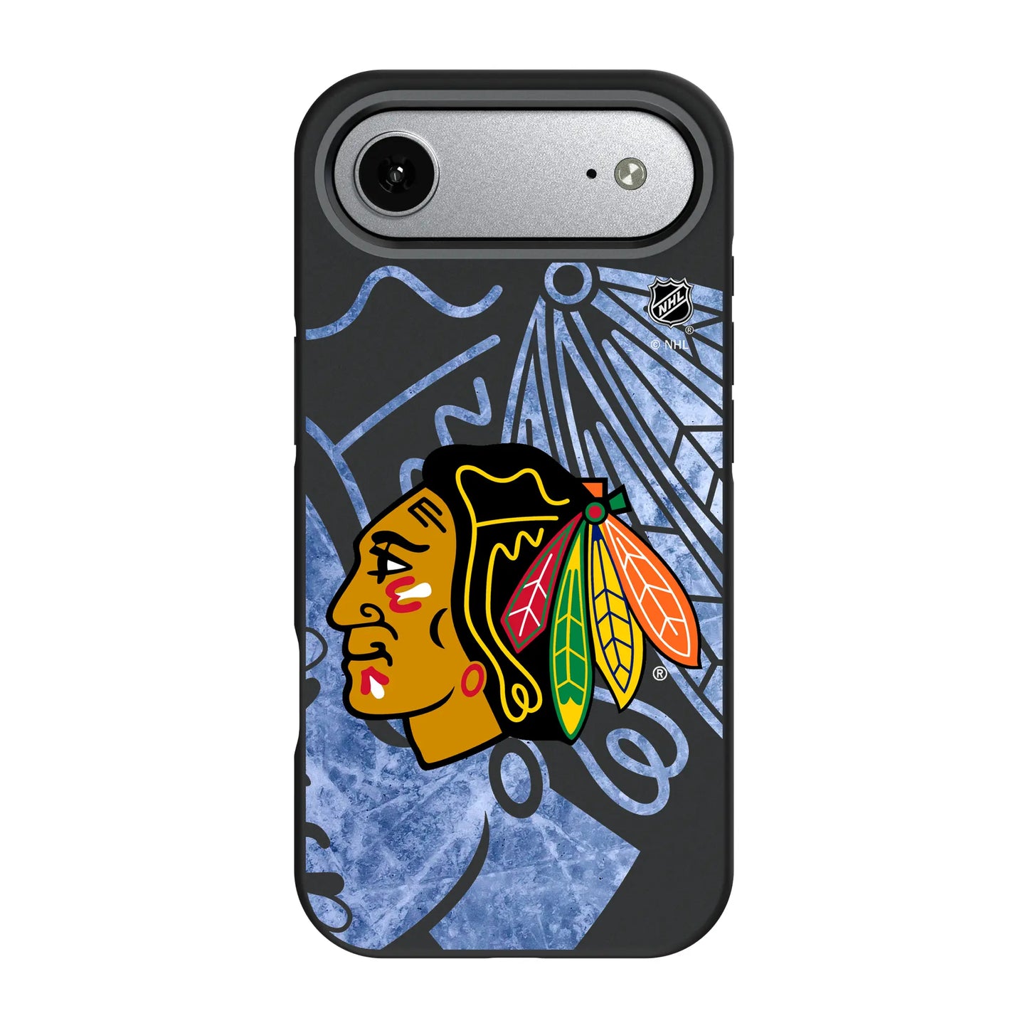 Chicago Blackhawks Ice Tilt Bump Phone Case for Apple iPhone
