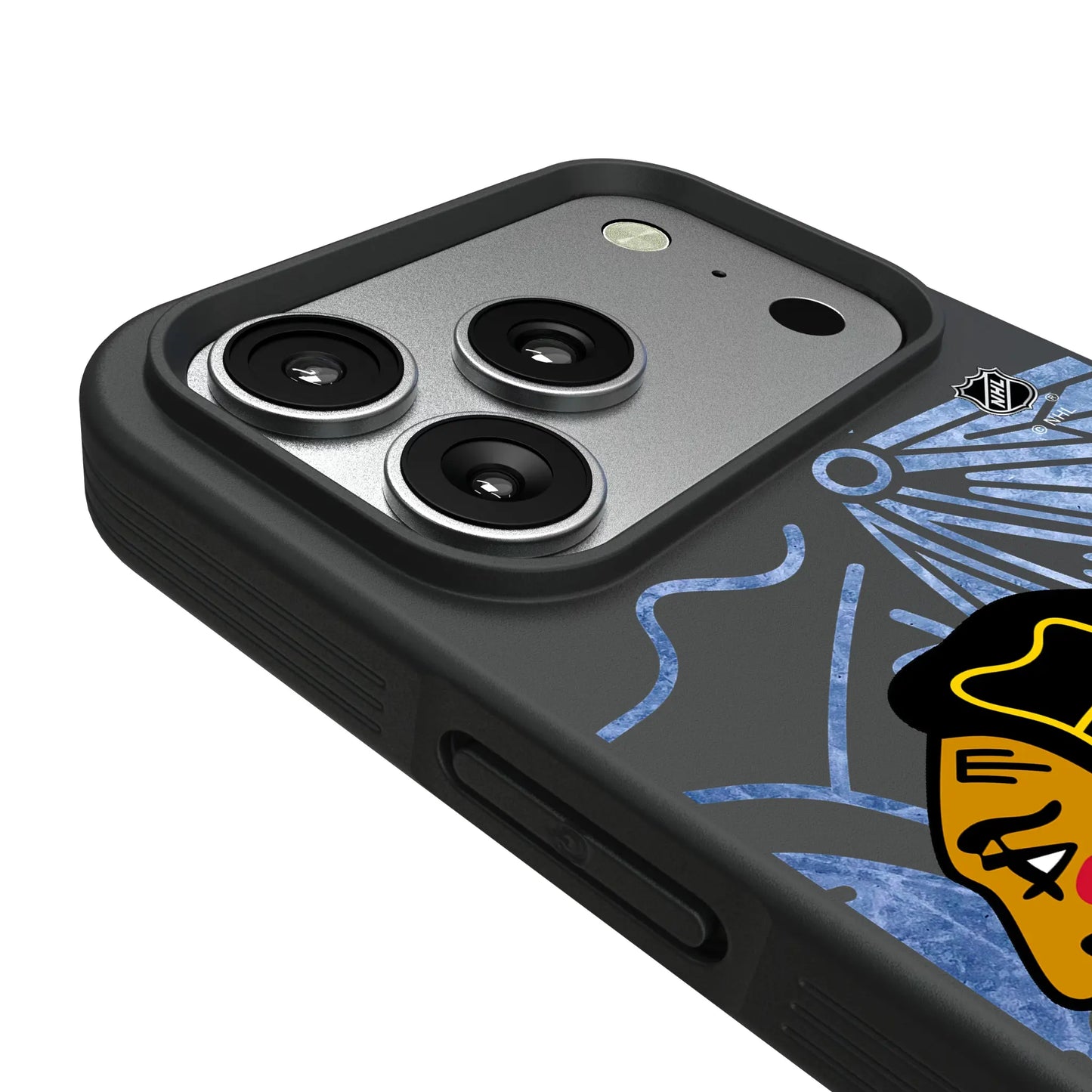 Chicago Blackhawks Ice Tilt Bump Phone Case for Apple iPhone