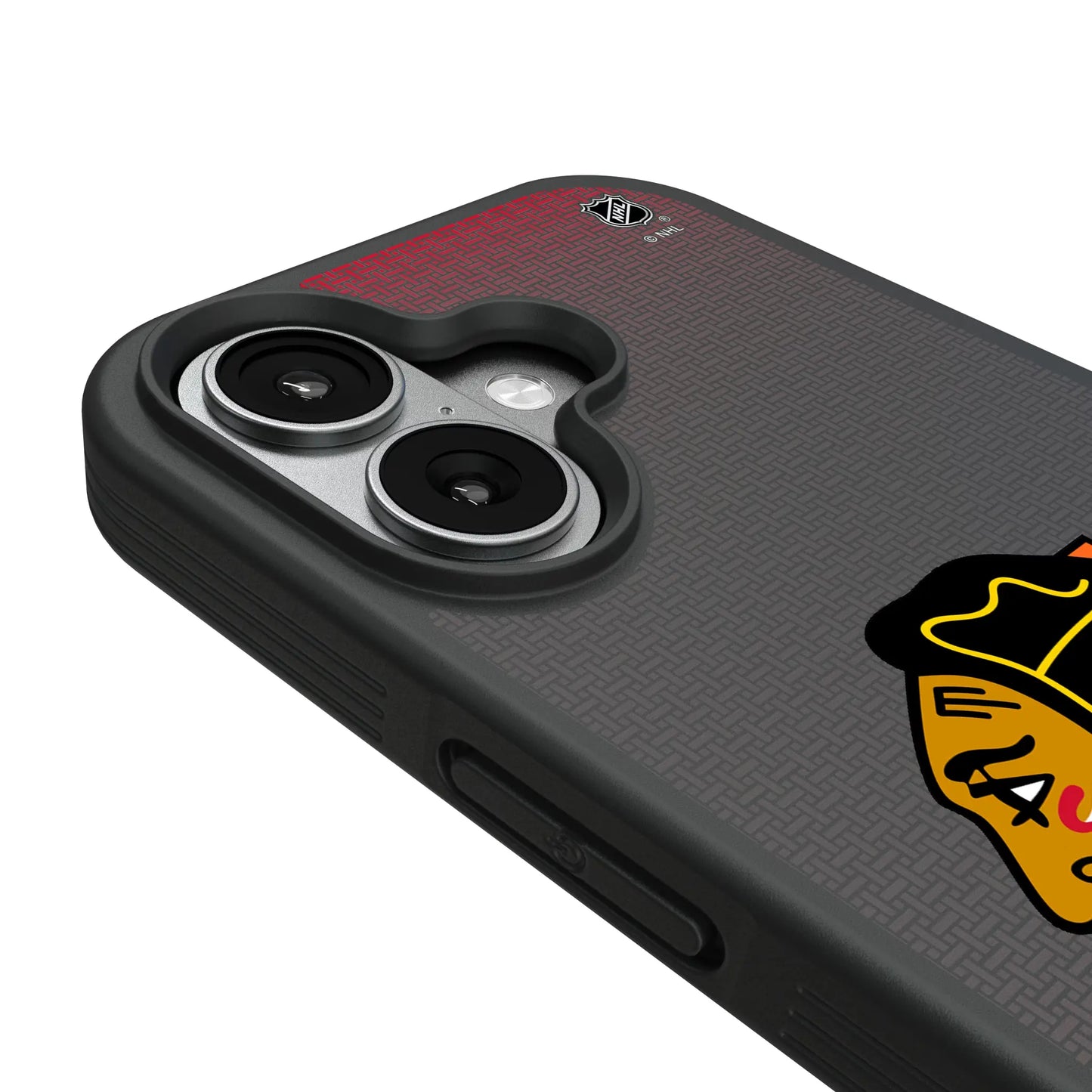 Chicago Blackhawks Linen Bump Phone Case for Apple iPhone