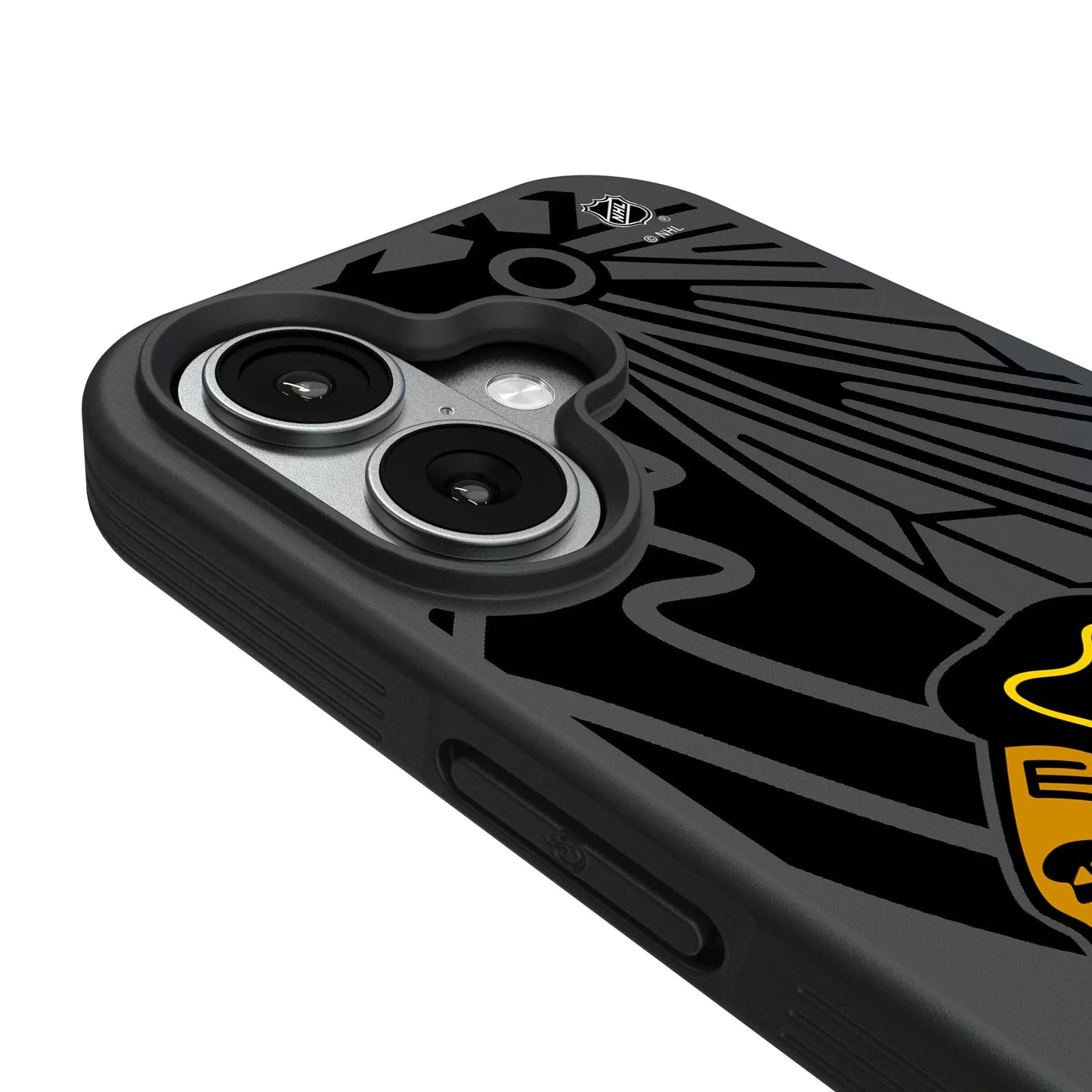 Chicago Blackhawks Monocolor Tilt Bump Phone Case for Apple iPhone