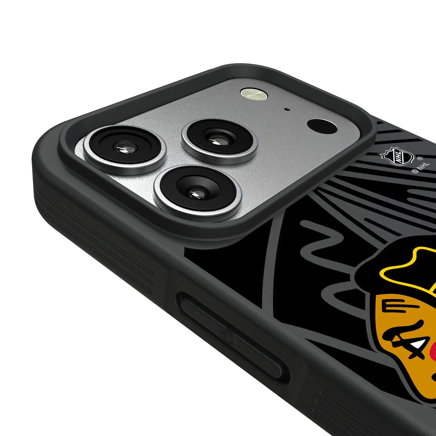 Chicago Blackhawks Monocolor Tilt Bump Phone Case for Apple iPhone