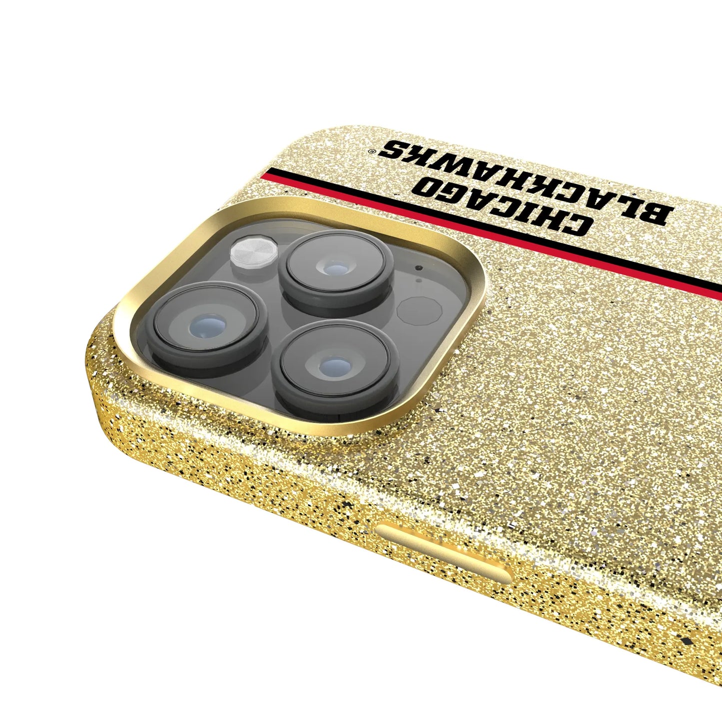 Chicago Blackhawks Sidebar Bling Phone Case for Apple iPhone
