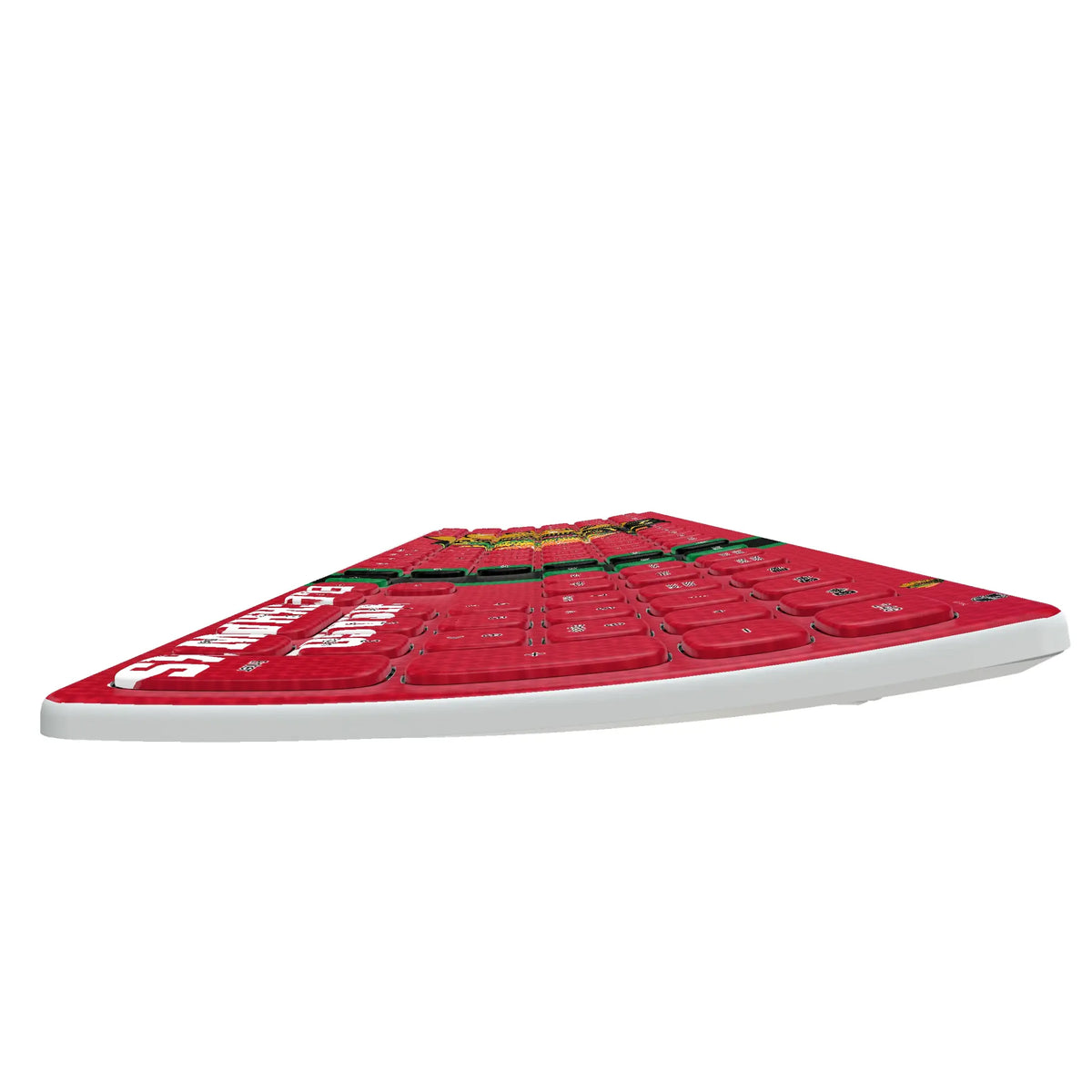 Chicago Blackhawks Stripe Curved Wireless Keyboard