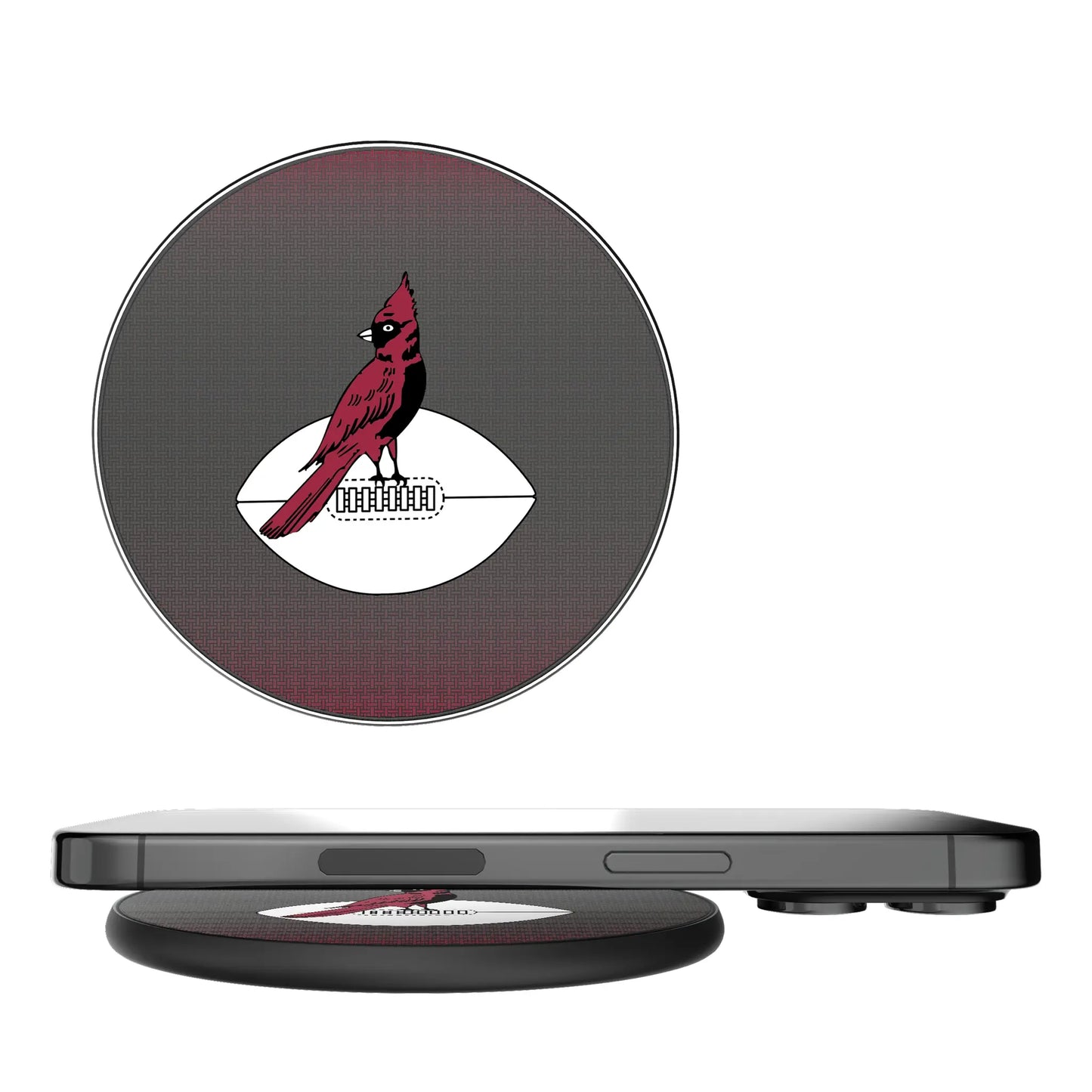 Chicago Cardinals 1947-1959 Historic Collection Linen 15-Watt Wireless Charger