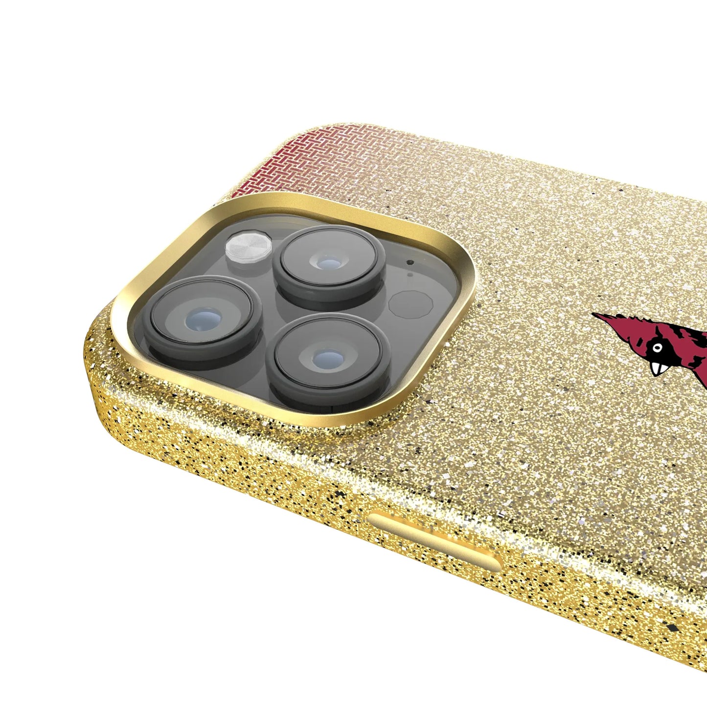Chicago Cardinals 1947-1959 Historic Collection Linen Bling Phone Case for Apple iPhone