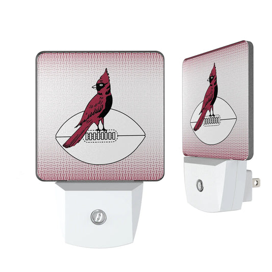 Chicago Cardinals 1947-1959 Historic Collection Linen Night Light 2-Pack