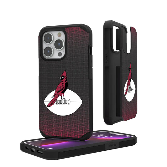 Chicago Cardinals 1947-1959 Historic Collection Linen Rugged Phone Case for Apple iPhone