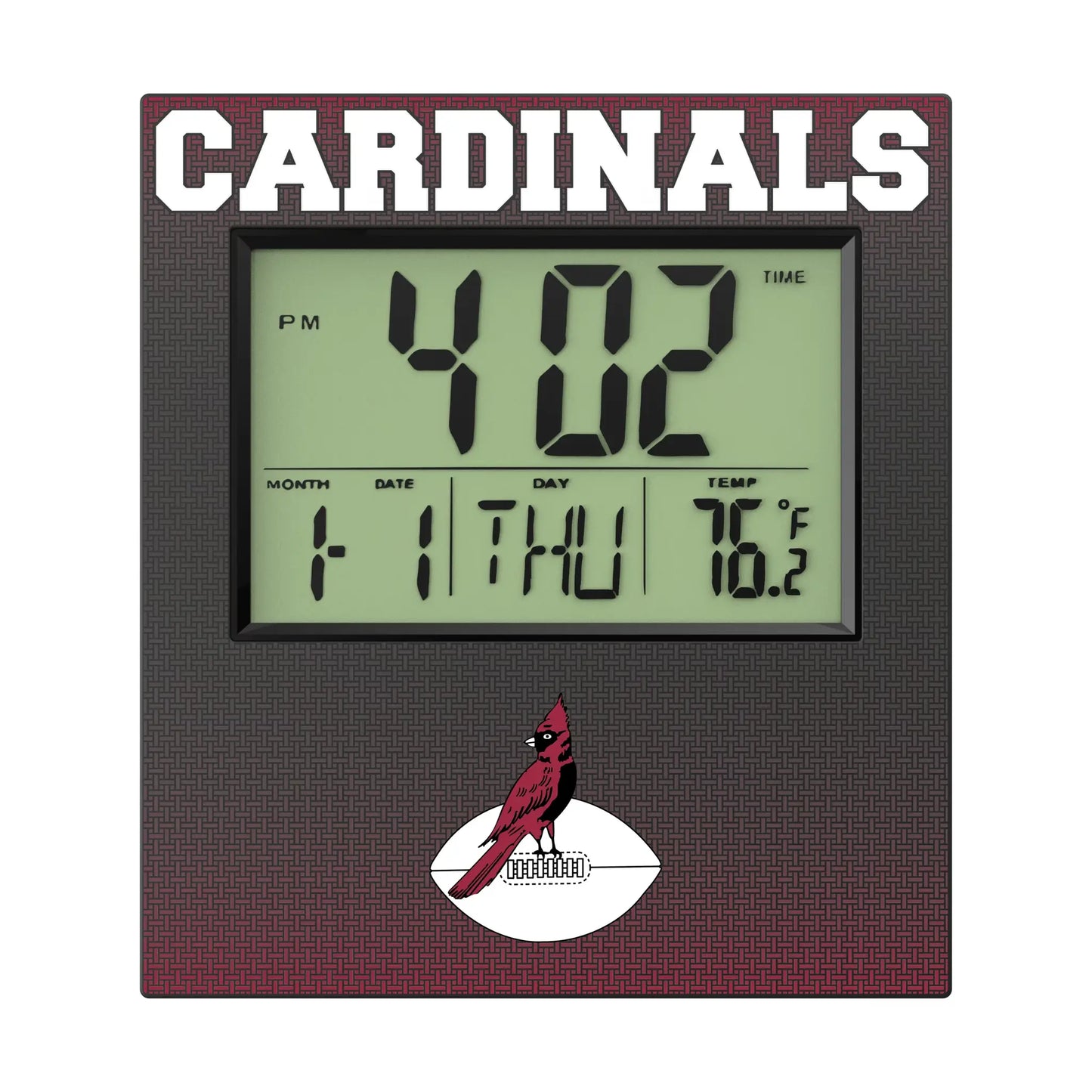 Chicago Cardinals 1947-1959 Historic Collection Linen Wall Clock