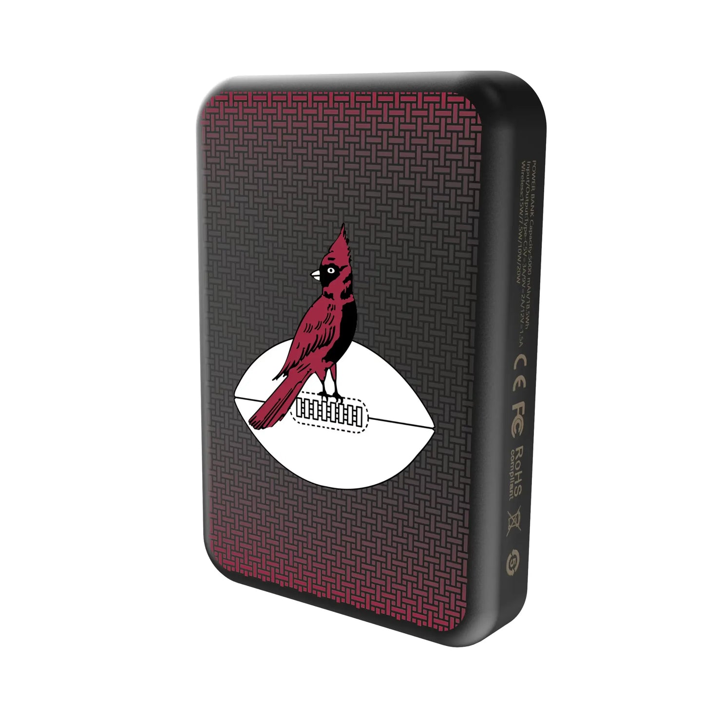 Chicago Cardinals 1947-1959 Historic Collection Linen Wireless Mag Power Bank