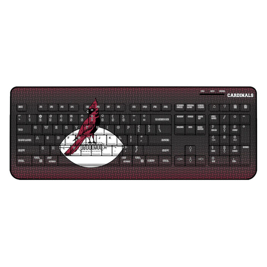 Chicago Cardinals 1947-1959 Historic Collection Linen Wireless USB Keyboard