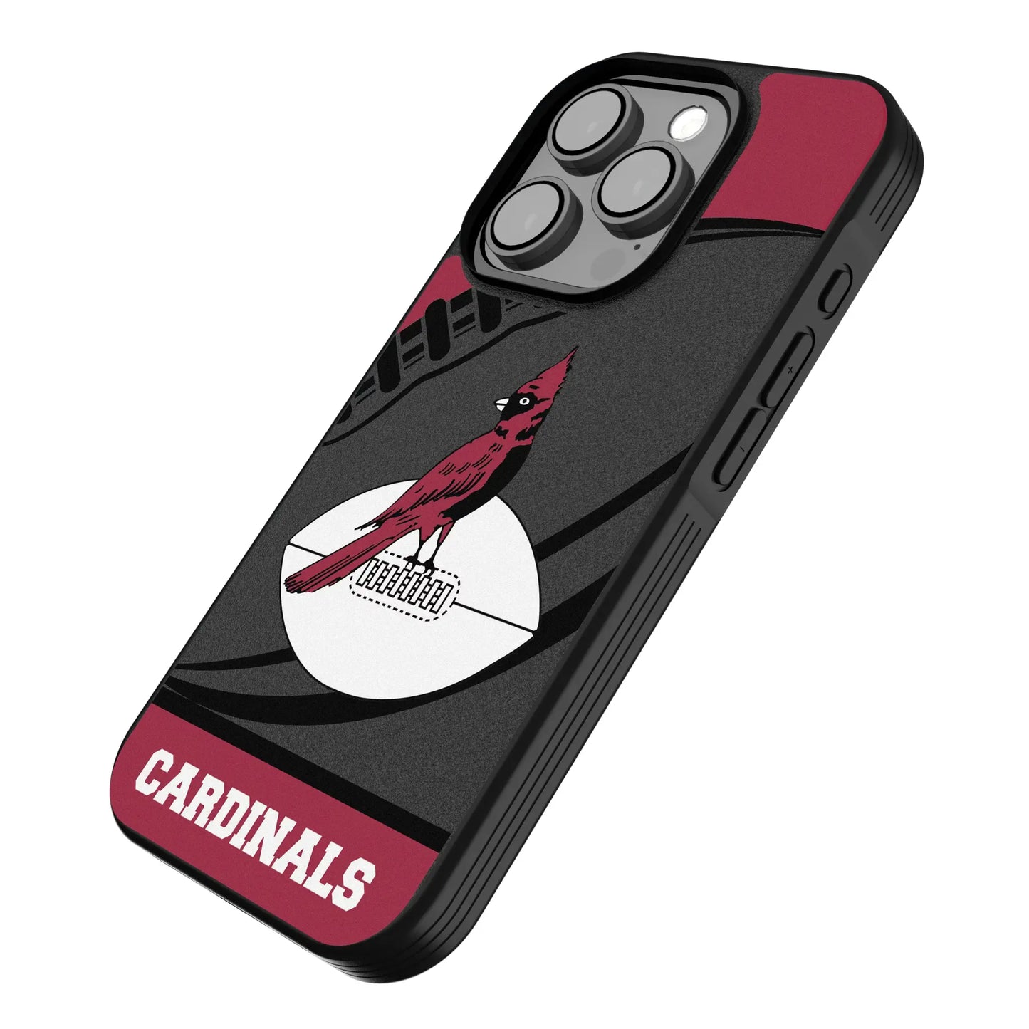 Chicago Cardinals 1947-1959 Historic Collection Passtime Bump Phone Case for Apple iPhone
