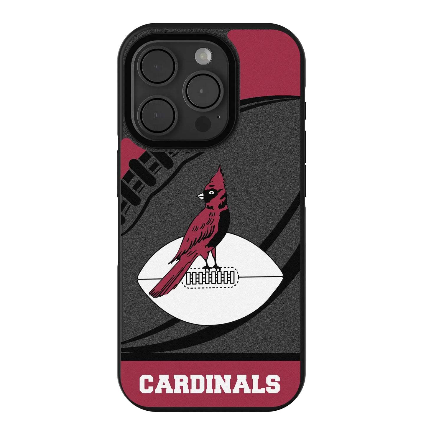 Chicago Cardinals 1947-1959 Historic Collection Passtime Bump Phone Case for Apple iPhone