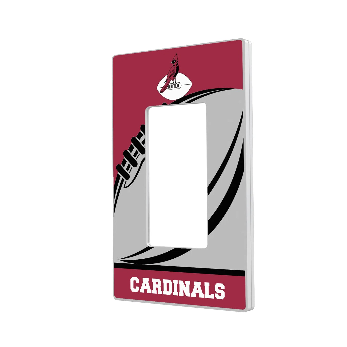 Chicago Cardinals 1947-1959 Historic Collection Passtime Hidden-Screw Light Switch Plate