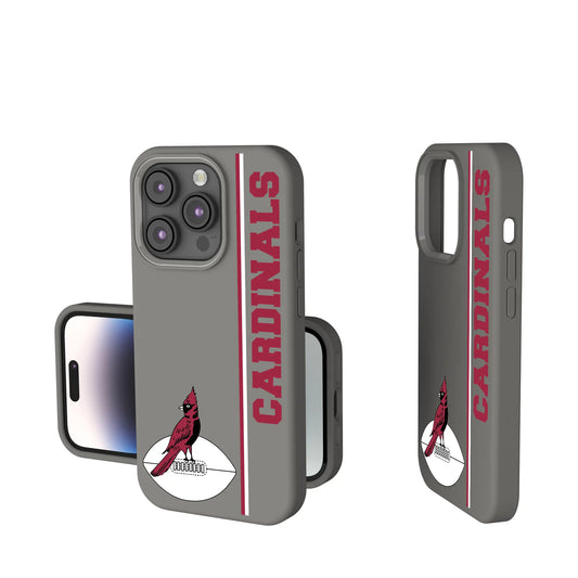 Chicago Cardinals 1947-1959 Historic Collection Sidebar Soft Touch Phone Case for Apple iPhone