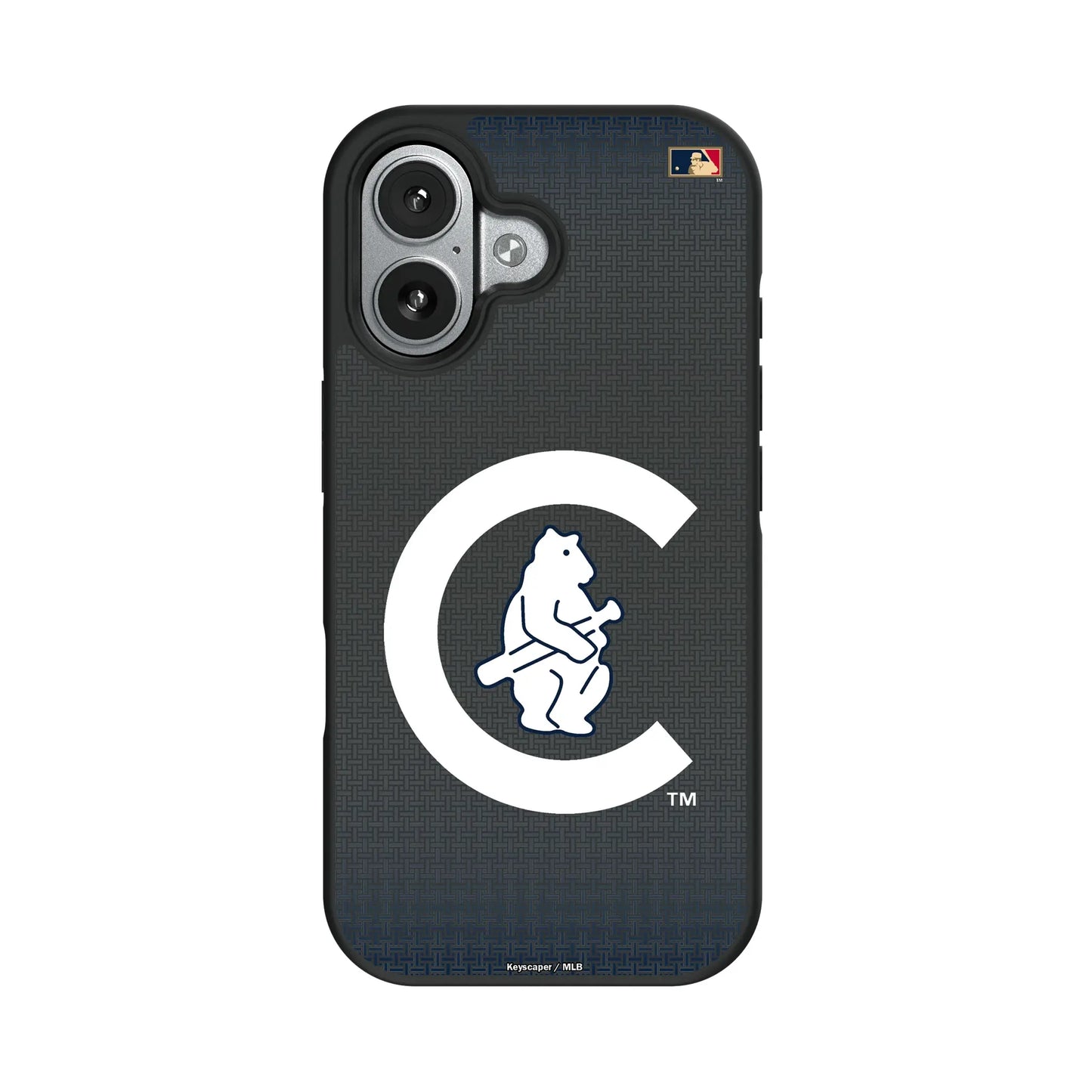 Chicago Cubs 1911-1912 - Cooperstown Collection Linen Bump Phone Case for Apple iPhone