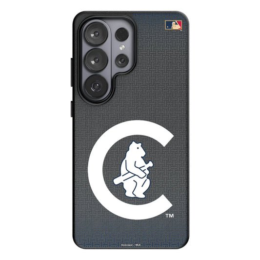 Chicago Cubs 1911-1912 - Cooperstown Collection Linen MagSafe Compatible Phone Case for Samsung Galaxy