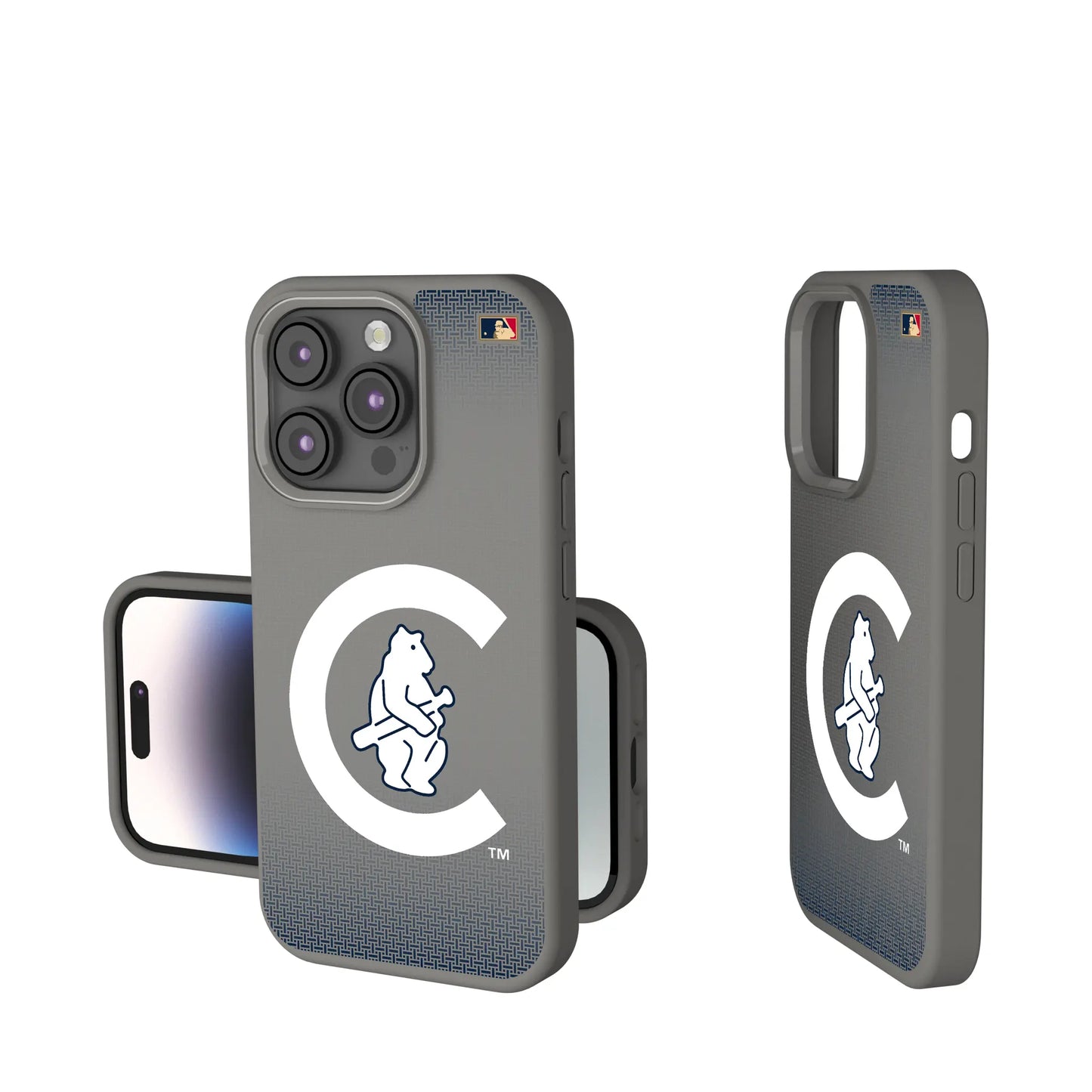 Chicago Cubs 1911-1912 - Cooperstown Collection Linen Soft Touch Phone Case for Apple iPhone