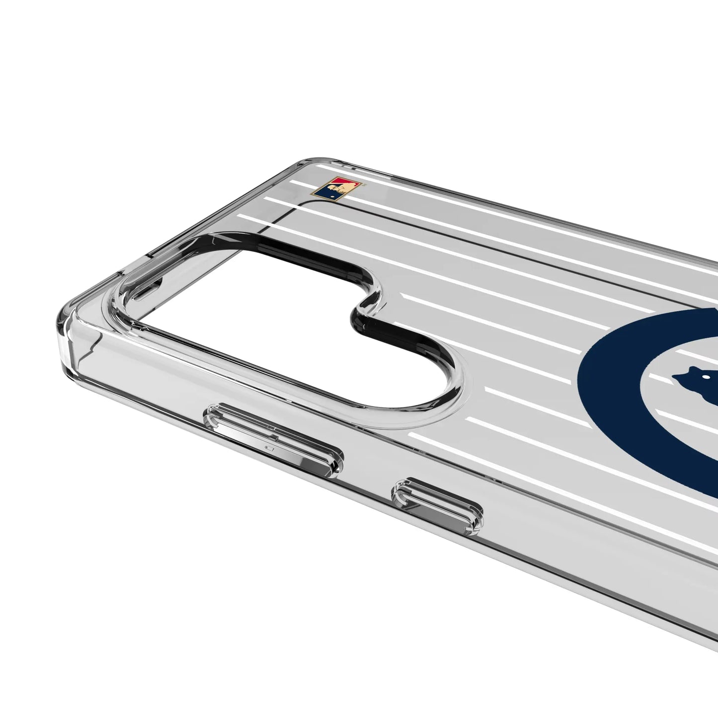 Chicago Cubs 1911-1912 - Cooperstown Collection Pinstripe Clear Phone Case for Samsung Galaxy