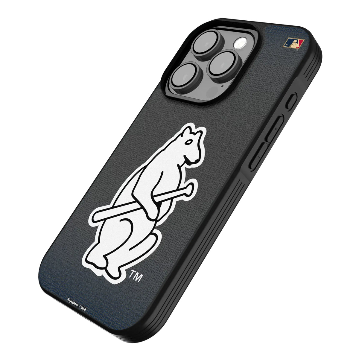 Chicago Cubs 1914 - Cooperstown Collection Linen Bump Phone Case for Apple iPhone