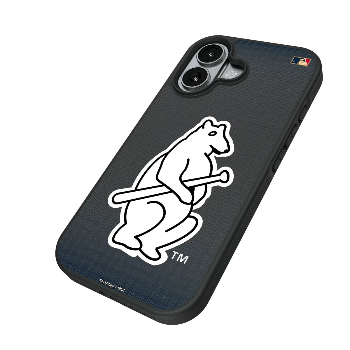 Chicago Cubs 1914 - Cooperstown Collection Linen Bump Phone Case for Apple iPhone