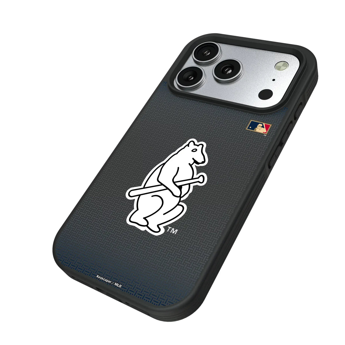 Chicago Cubs 1914 - Cooperstown Collection Linen Bump Phone Case for Apple iPhone