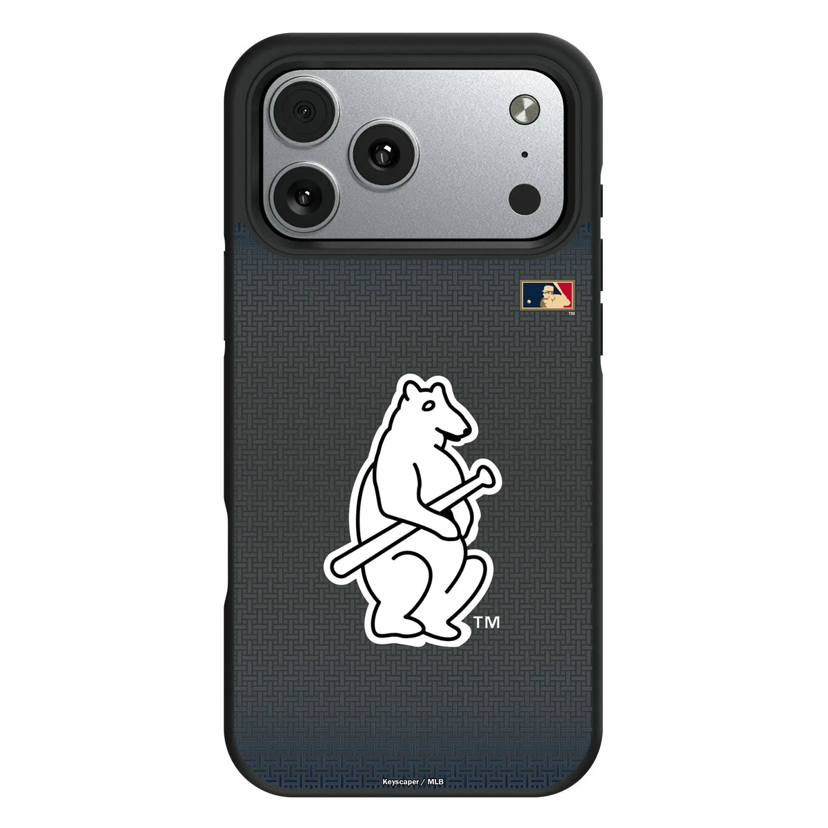 Chicago Cubs 1914 - Cooperstown Collection Linen Bump Phone Case for Apple iPhone