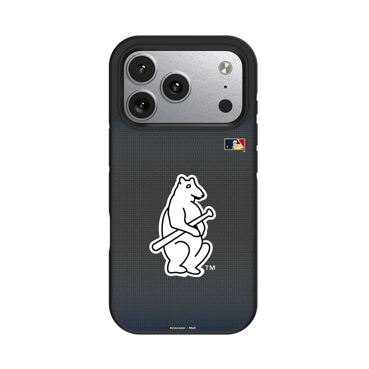 Chicago Cubs 1914 - Cooperstown Collection Linen Bump Phone Case for Apple iPhone