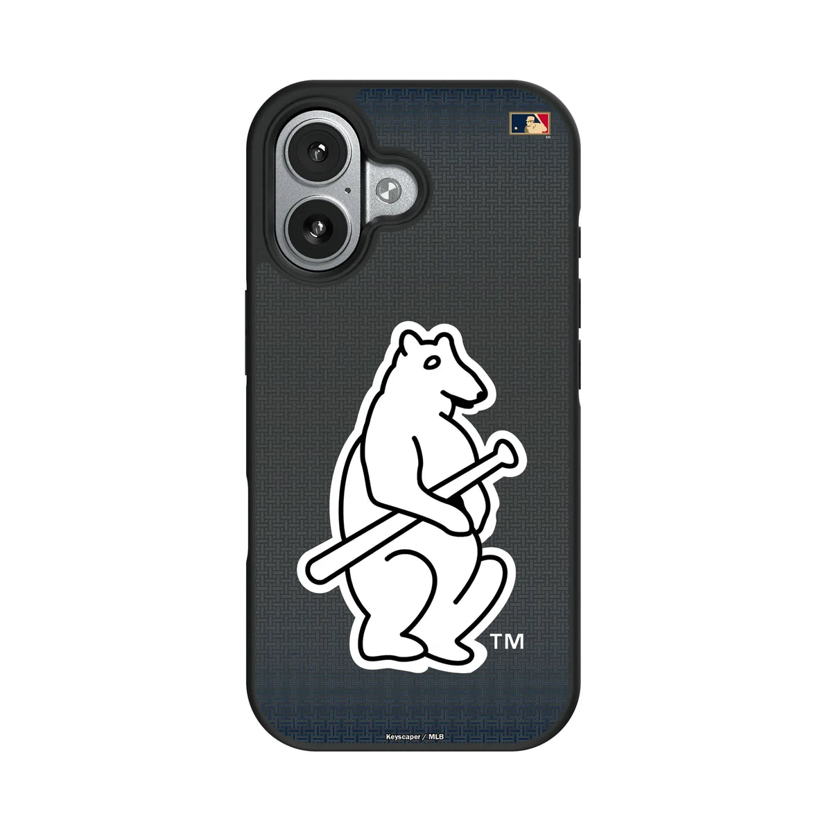 Chicago Cubs 1914 - Cooperstown Collection Linen Bump Phone Case for Apple iPhone