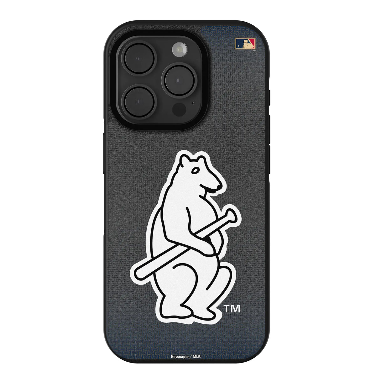 Chicago Cubs 1914 - Cooperstown Collection Linen Bump Phone Case for Apple iPhone