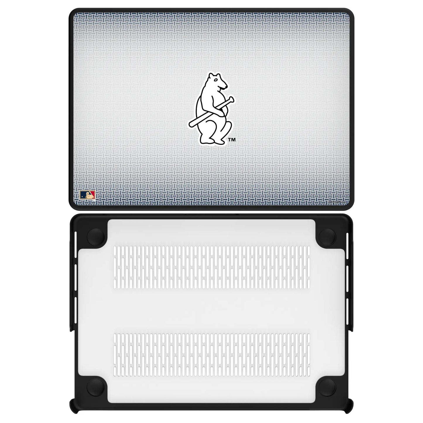 Chicago Cubs 1914 - Cooperstown Collection Linen Laptop Case for Apple MacBook