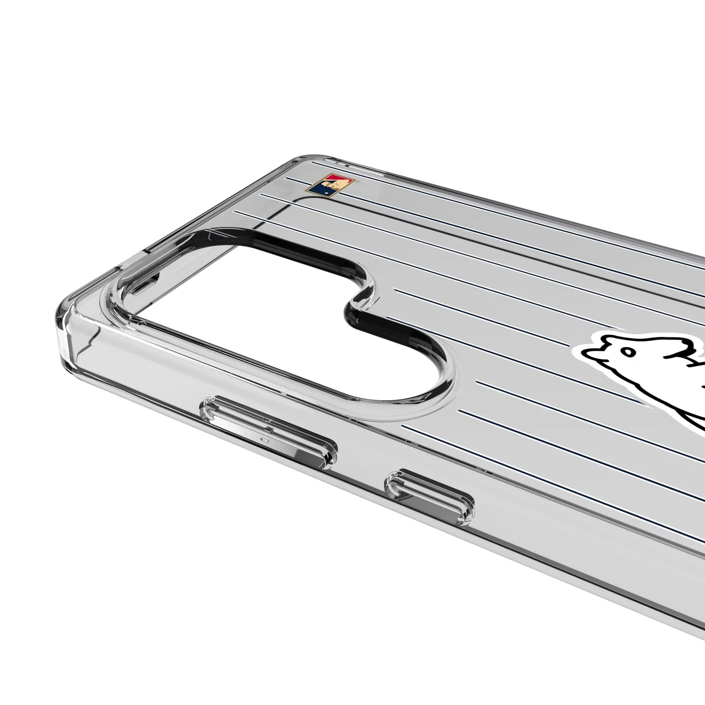 Chicago Cubs 1914 - Cooperstown Collection Pinstripe Clear Phone Case for Samsung Galaxy