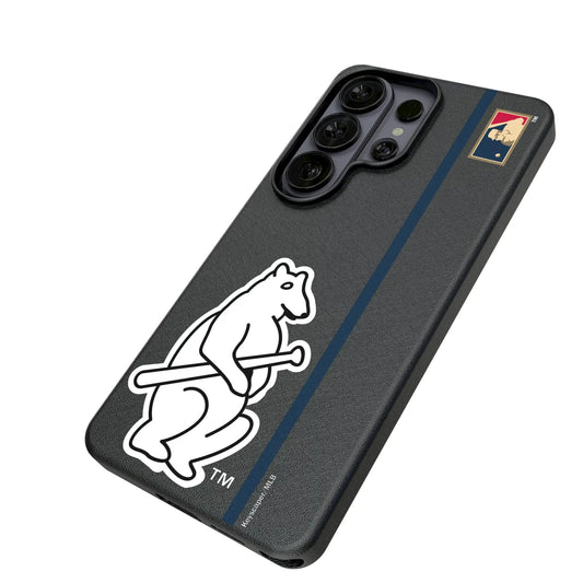 Chicago Cubs 1914 - Cooperstown Collection Sidebar MagSafe Compatible Phone Case for Samsung Galaxy