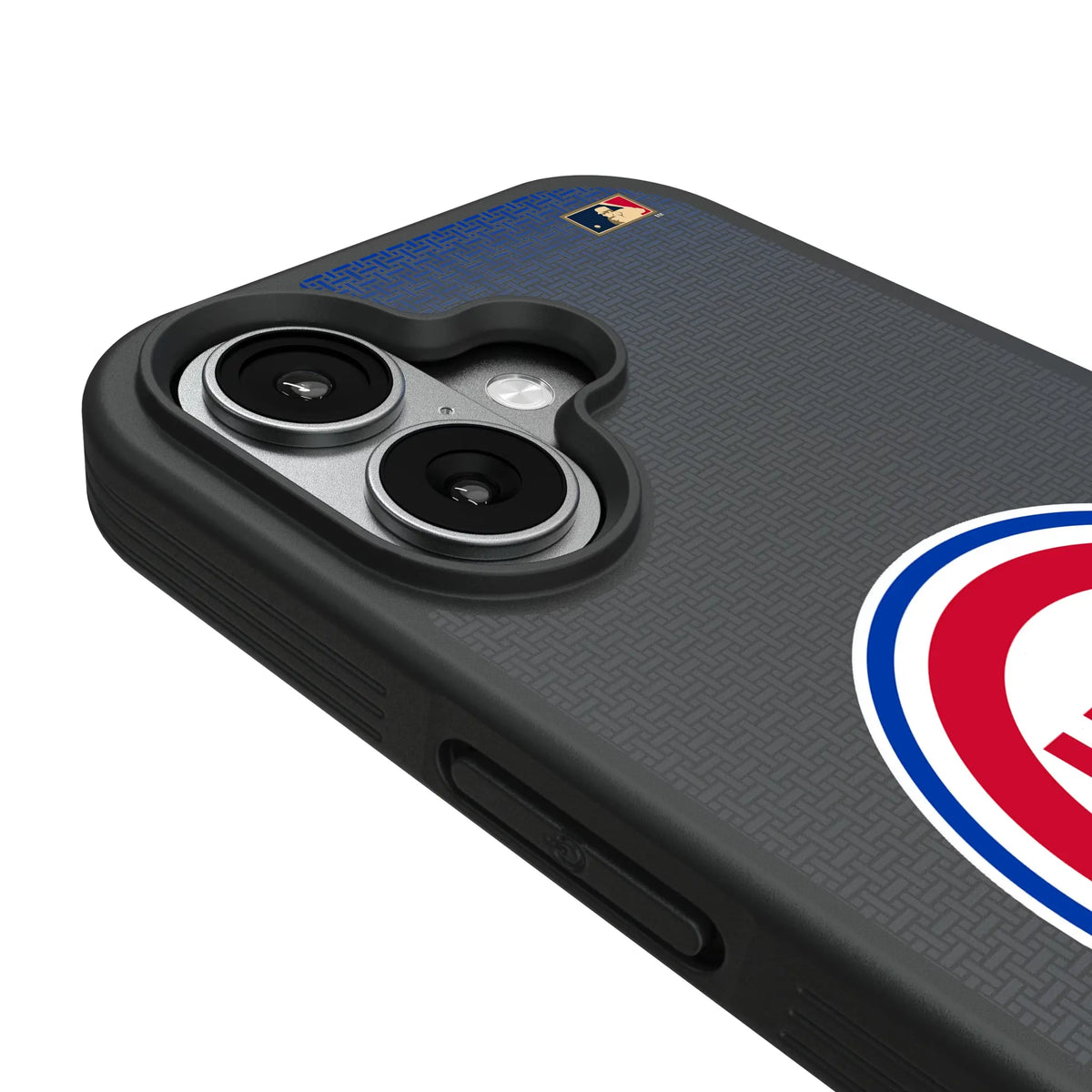 Chicago Cubs 1948-1956 - Cooperstown Collection Linen Bump Phone Case for Apple iPhone