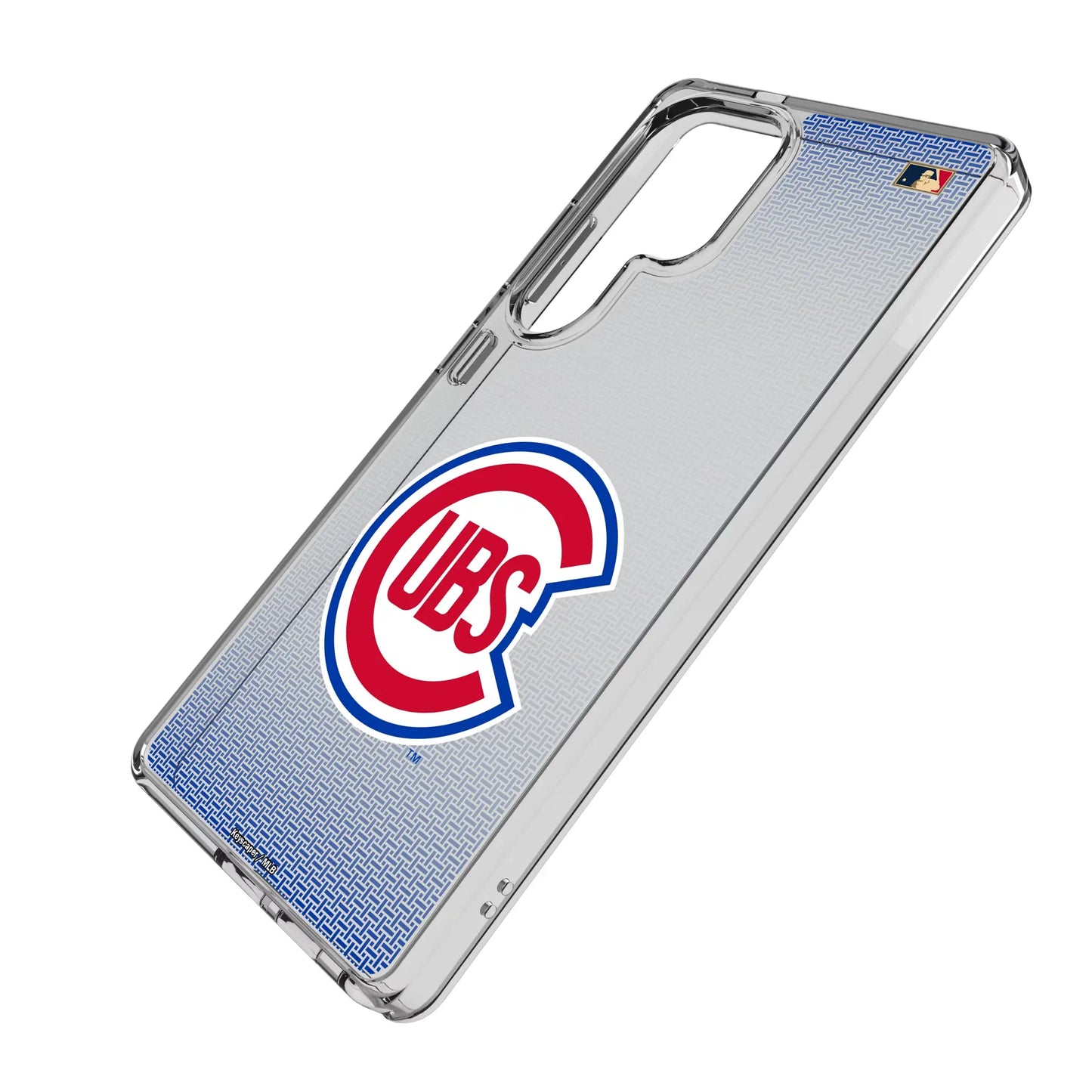 Chicago Cubs 1948-1956 - Cooperstown Collection Linen Clear Phone Case for Samsung Galaxy