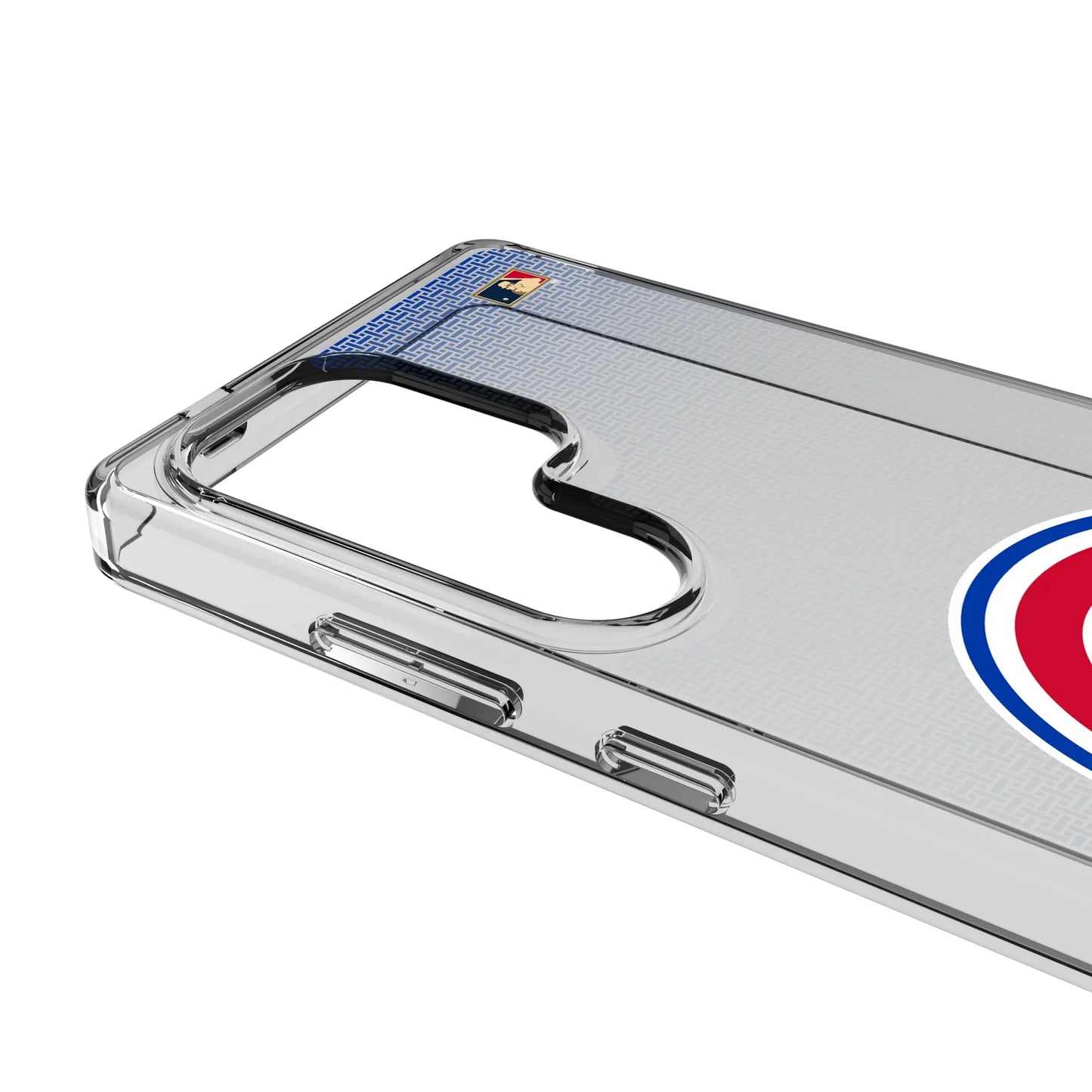 Chicago Cubs 1948-1956 - Cooperstown Collection Linen Clear Phone Case for Samsung Galaxy