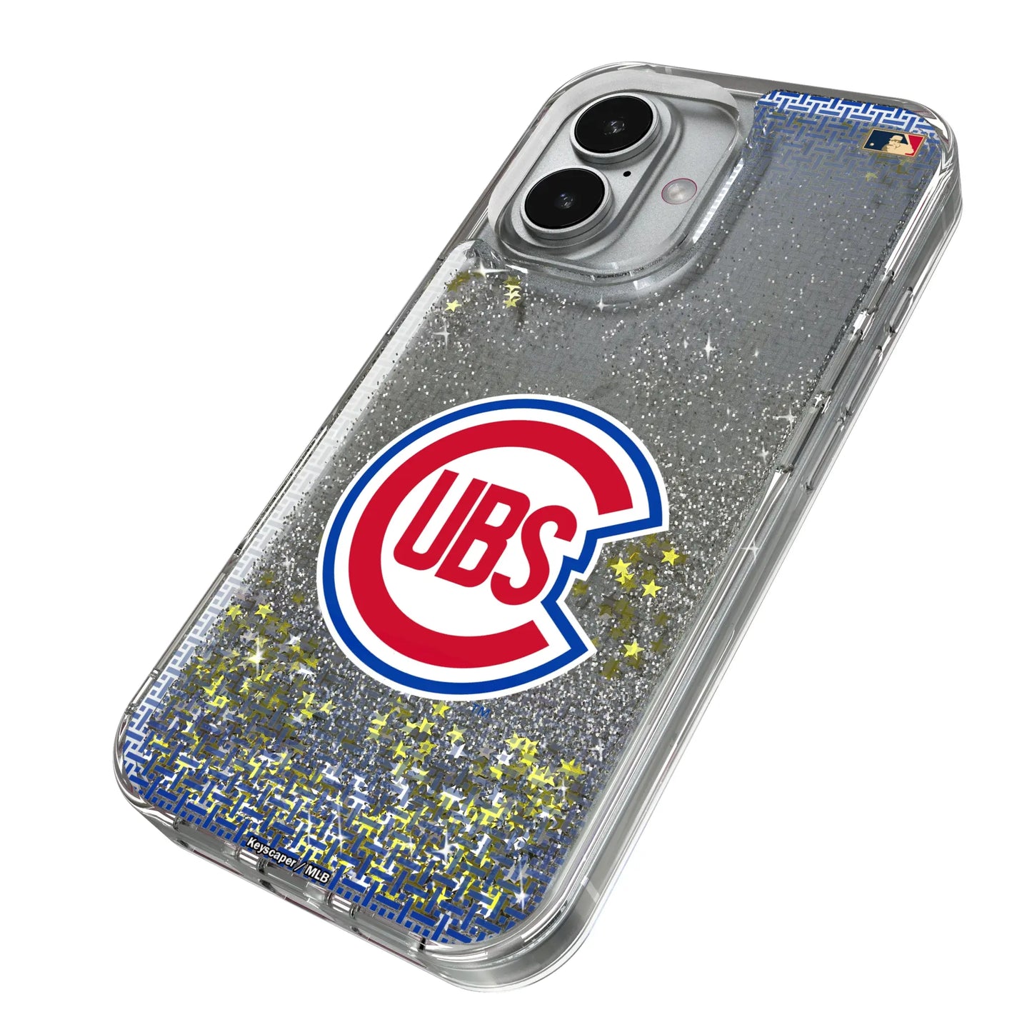 Chicago Cubs 1948-1956 - Cooperstown Collection Linen Glitter Phone Case for Apple iPhone