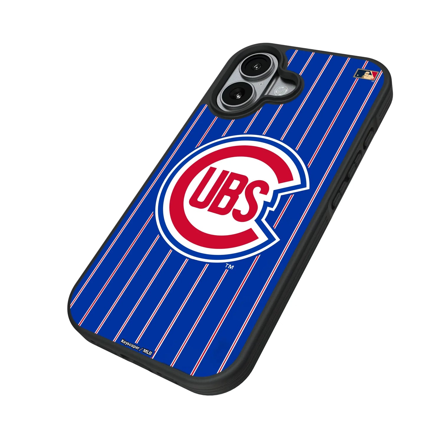 Chicago Cubs 1948-1956 - Cooperstown Collection Pinstripe Bump Phone Case for Apple iPhone