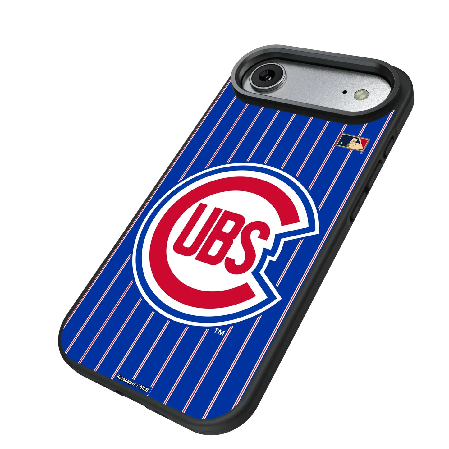 Chicago Cubs 1948-1956 - Cooperstown Collection Pinstripe Bump Phone Case for Apple iPhone