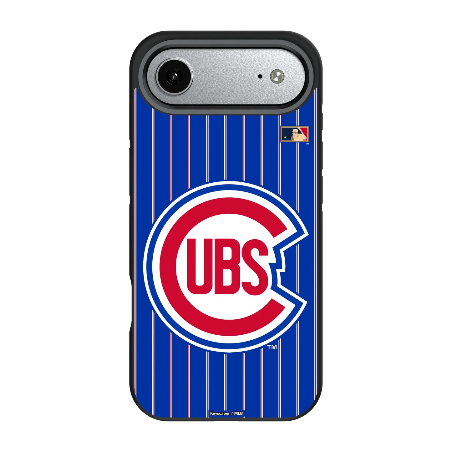 Chicago Cubs 1948-1956 - Cooperstown Collection Pinstripe Bump Phone Case for Apple iPhone