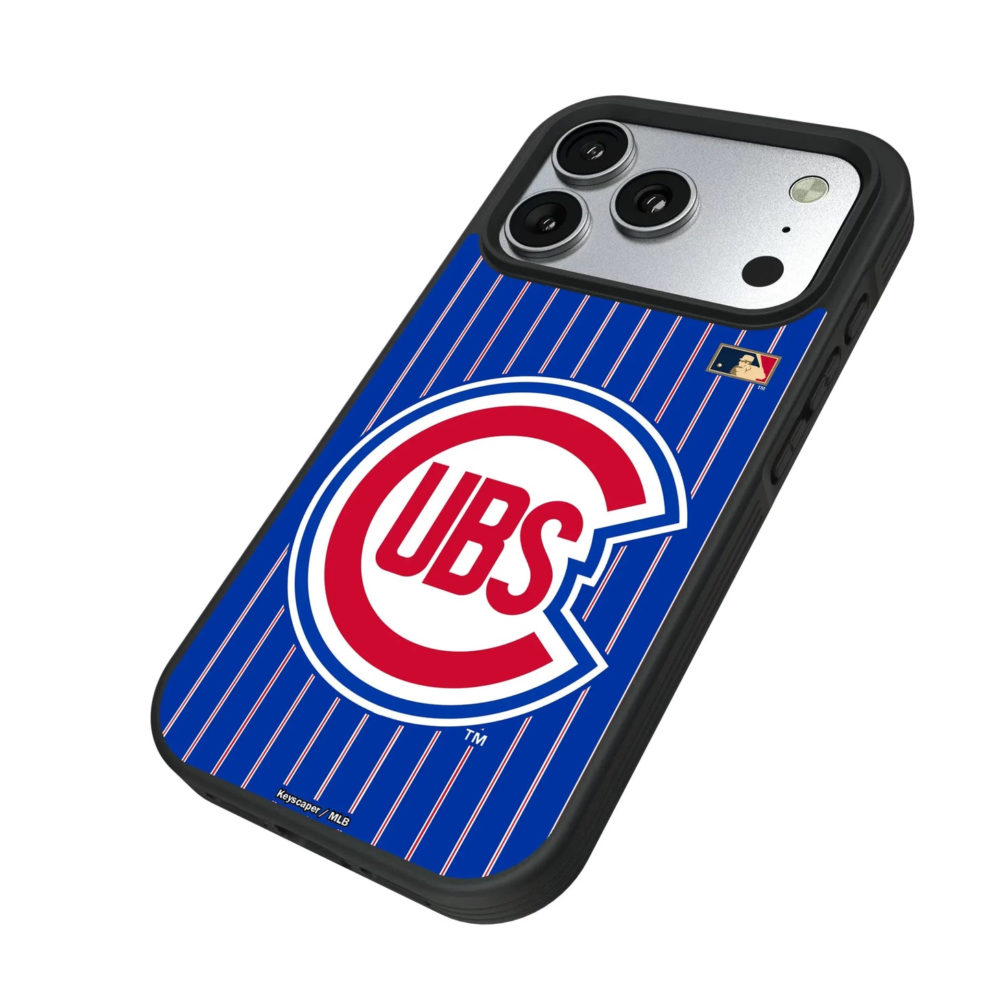 Chicago Cubs 1948-1956 - Cooperstown Collection Pinstripe Bump Phone Case for Apple iPhone