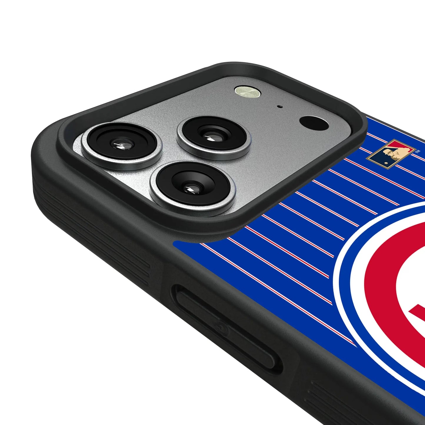 Chicago Cubs 1948-1956 - Cooperstown Collection Pinstripe Bump Phone Case for Apple iPhone