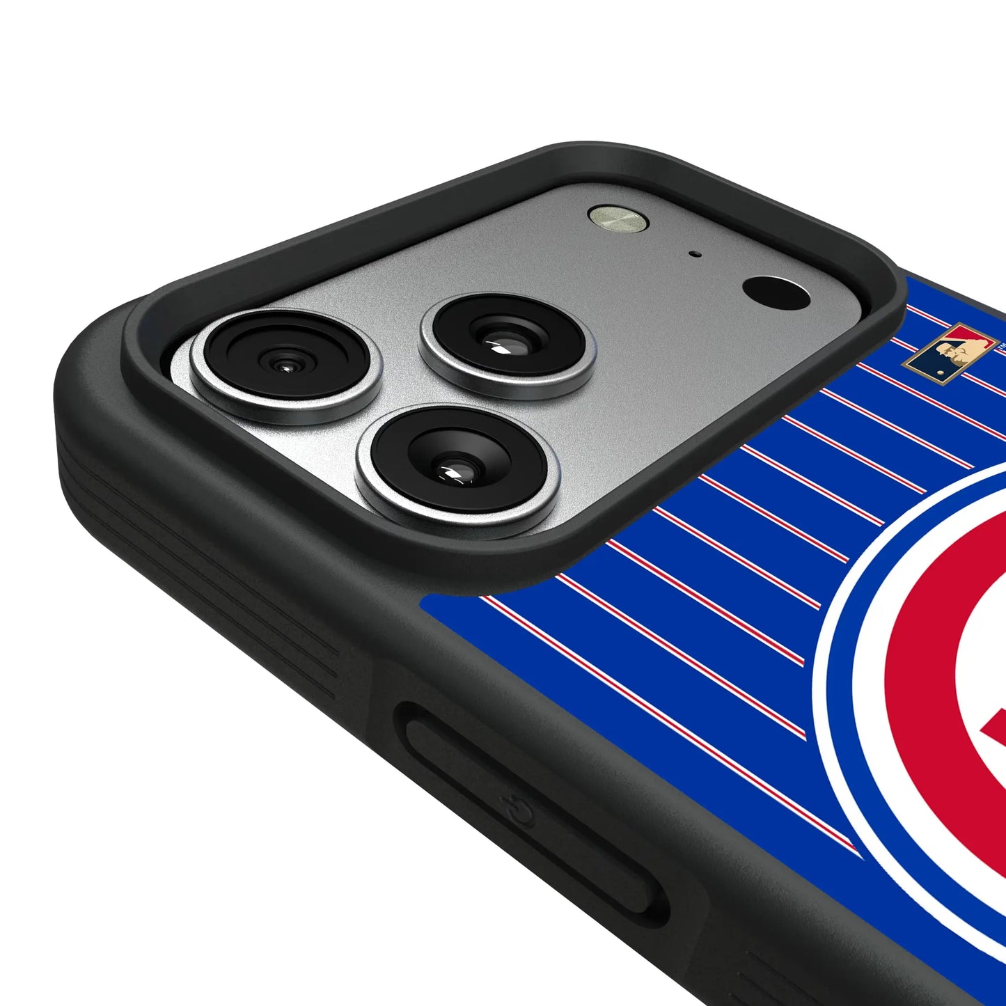 Chicago Cubs 1948-1956 - Cooperstown Collection Pinstripe Bump Phone Case for Apple iPhone