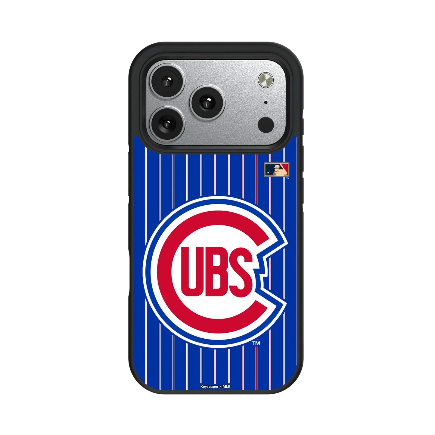 Chicago Cubs 1948-1956 - Cooperstown Collection Pinstripe Bump Phone Case for Apple iPhone