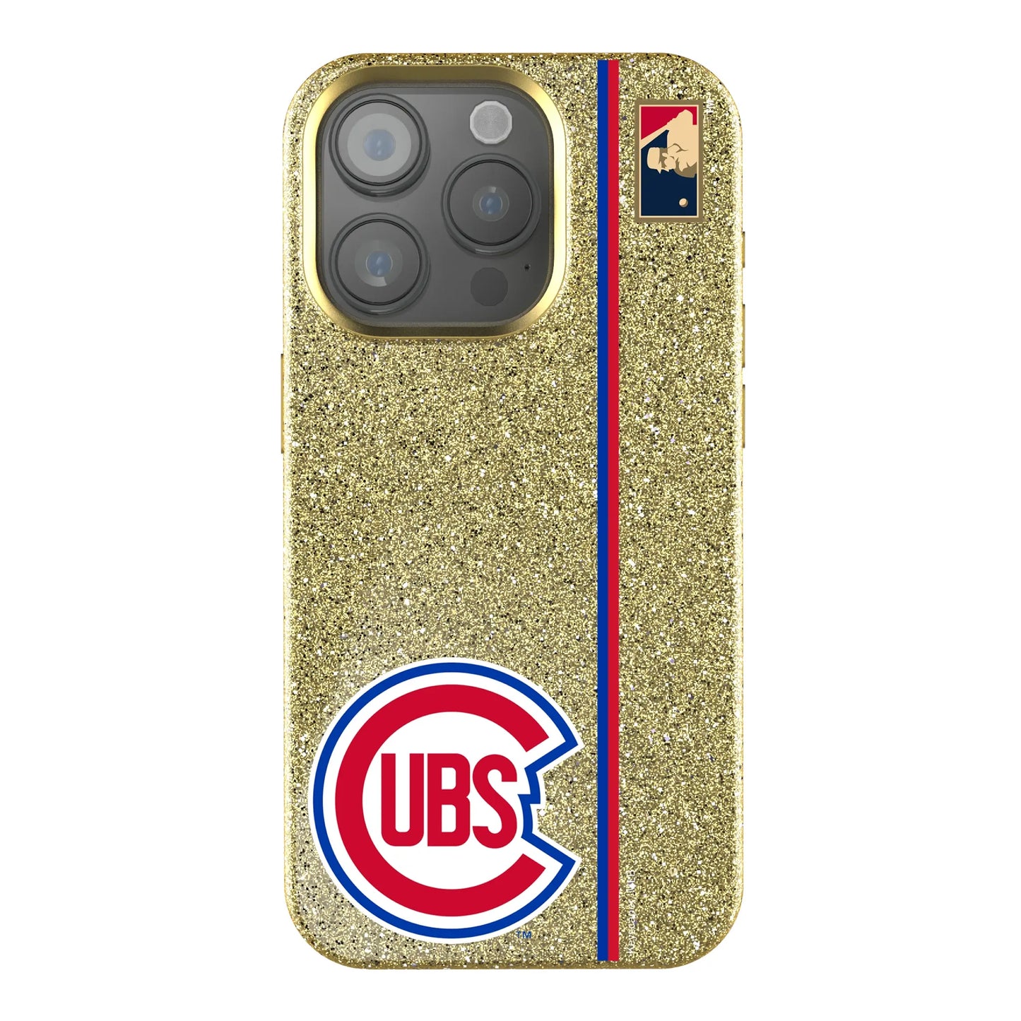 Chicago Cubs 1948-1956 - Cooperstown Collection Sidebar Bling Phone Case for Apple iPhone