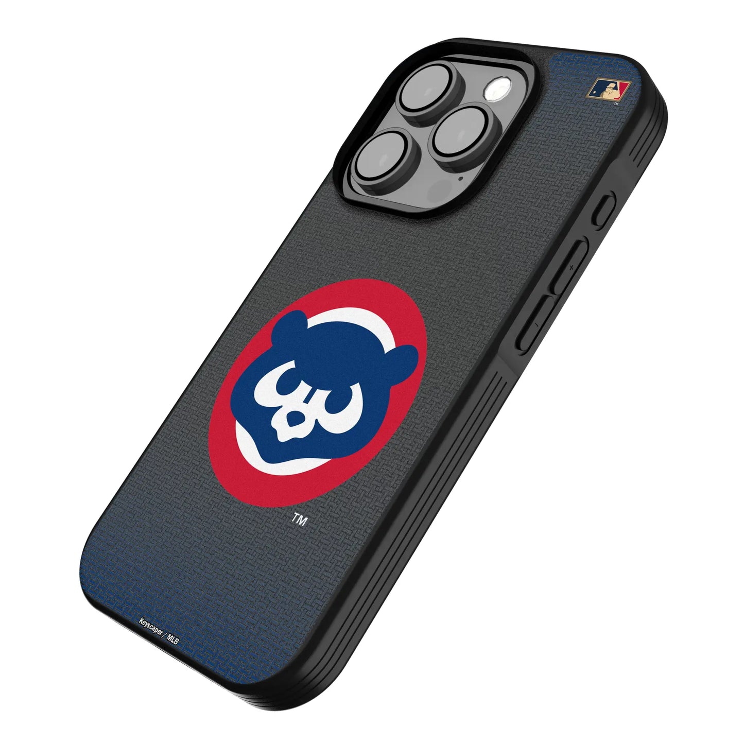 Chicago Cubs Home 1979-1993 - Cooperstown Collection Linen Bump Phone Case for Apple iPhone