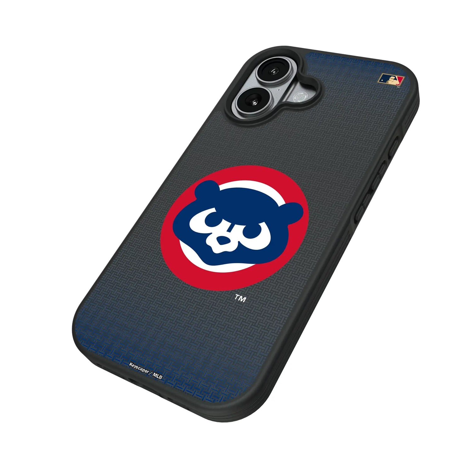 Chicago Cubs Home 1979-1993 - Cooperstown Collection Linen Bump Phone Case for Apple iPhone