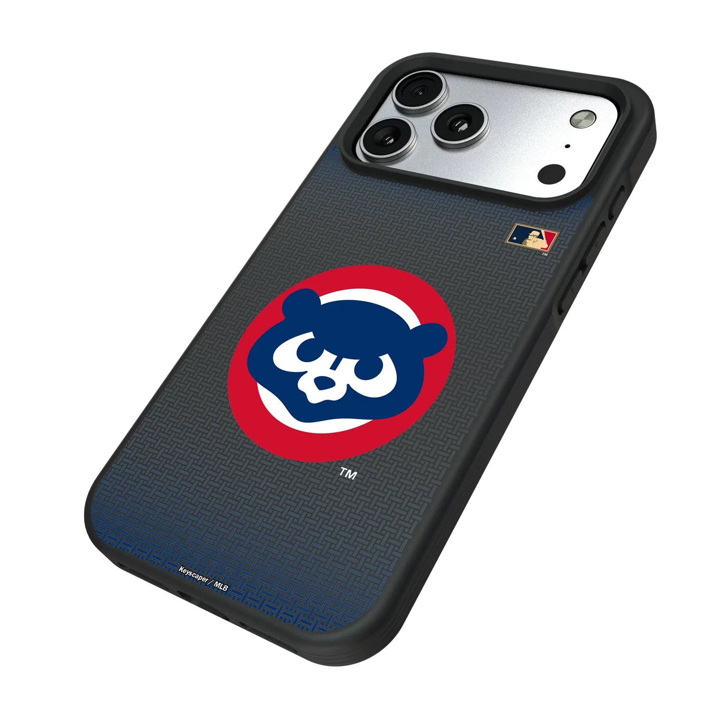 Chicago Cubs Home 1979-1993 - Cooperstown Collection Linen Bump Phone Case for Apple iPhone