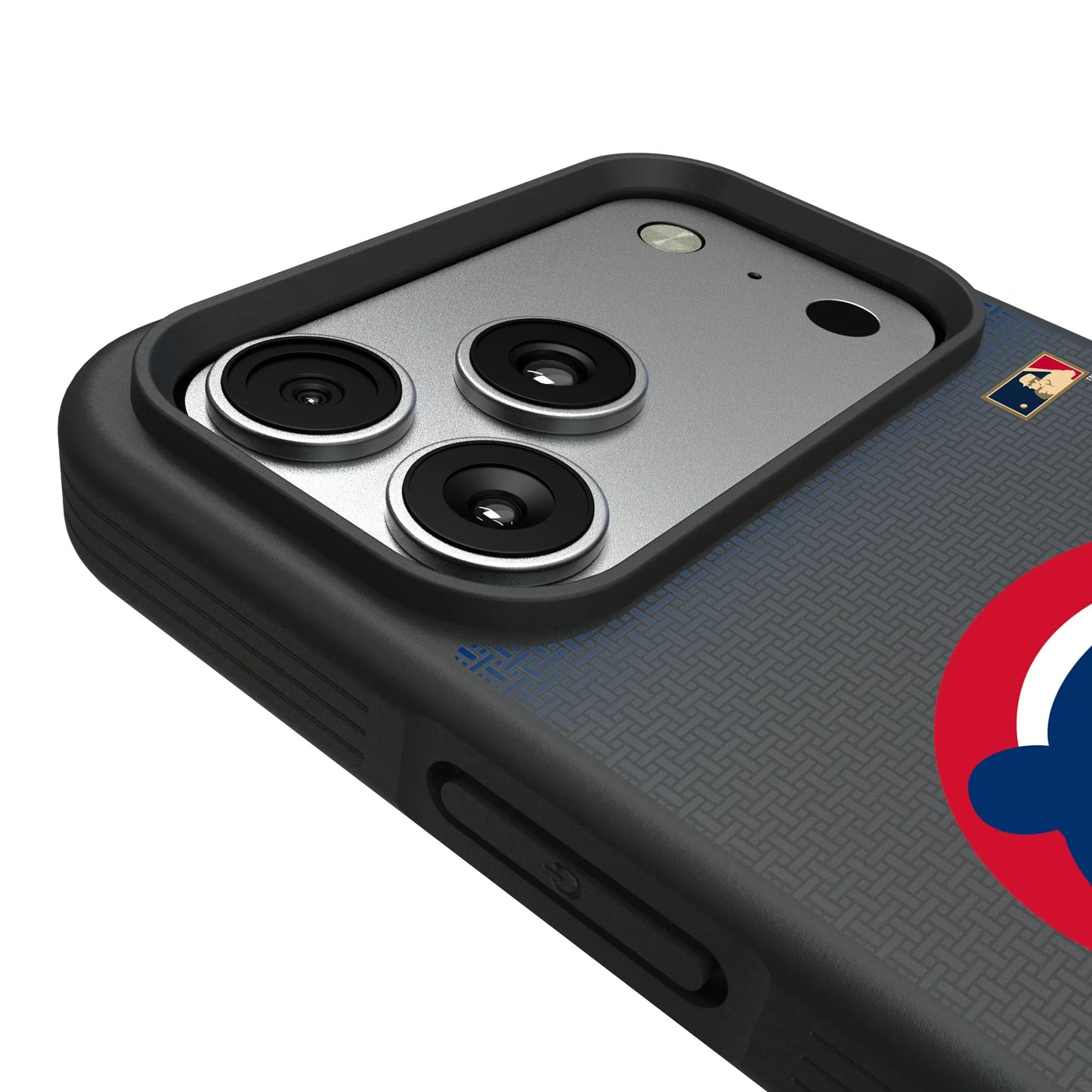 Chicago Cubs Home 1979-1993 - Cooperstown Collection Linen Bump Phone Case for Apple iPhone